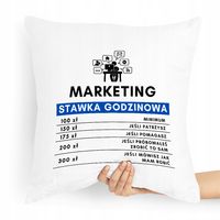 Prezent Poduszka Dla Margetingowca Marketing Z Nadrukiem Ze Zdjęciem