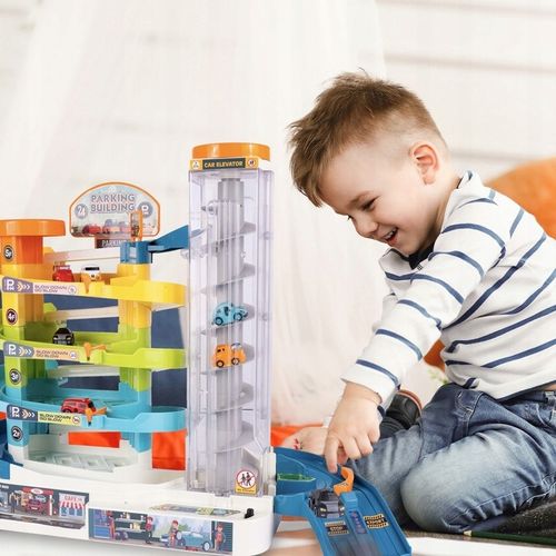 PARKING TOR DLA SAMOCHODÓW AUTEK DUŻY WIELOPOZIOMOWY INTERAKTYWNY + 6 AUT na Arena.pl