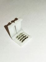Złączka prosta LED RGB 4PIN 10mm
