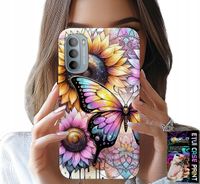 ETUI DO MOTOROLA G31 / G41 - SŁONECZNIK Z MOTYLKIEM, OBUDOWA + FOLIA