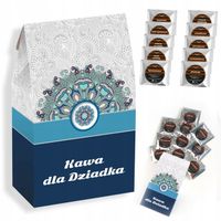 PREZENT UPOMINEK NA DZIEŃ DZIADKA ZESTAW KAW PREMIUM MIX 10 RÓŻNYCH SMAKÓW