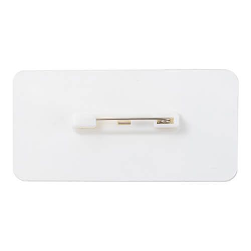Identyfikator akrylowy 7,6 x 3,8 cm do sublimacji zdjęcie 2