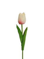 Tulipan silikonowy cieniowany róż sztuczny kwiat 34 cm 1 szt.