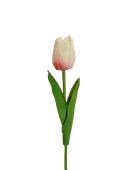 Tulipan silikonowy cieniowany róż sztuczny kwiat 34 cm 1 szt.