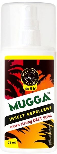 Środek na owady Mugga Extra Strong 50% DEET 75 ml zdjęcie 1