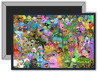 Magnes metalowy My Singing Monsters