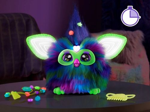 FURBY 2.0 Interaktywna maskotka Zorza Galaxy Świeci w ciemności F8901 na Arena.pl