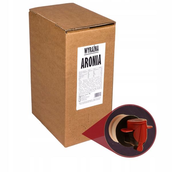 Ekologiczny sok z aronii 100% BIO 5L zdjęcie 3