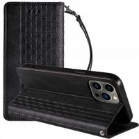 magnet strap case etui do iphone 12 pro max pokrowiec portfel + mini