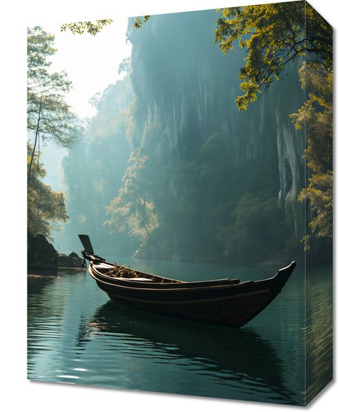 Obraz 30x40cm Samotność na Tafli zdjęcie 1