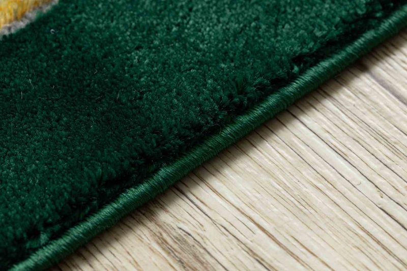 RUG/LU/ESTEMA/CUBES/BOTTLEGREEN+GOLD/80x150 zdjęcie 4
