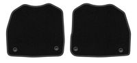 Dywaniki welurowe tylne Skoda Superb I 2001-2008 sedan czarne
