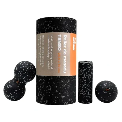 Zestaw EPP do masażu 4w1 Roller + Wałek + Piłka + Duoball Majestic Sport na Arena.pl