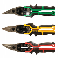 Nożyce do blachy proste lewe prawe DeWalt ERGO DWHT14676-0