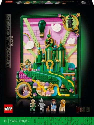 Klocki LEGO Wicked 75685 Obraz Emerald City na Arena.pl