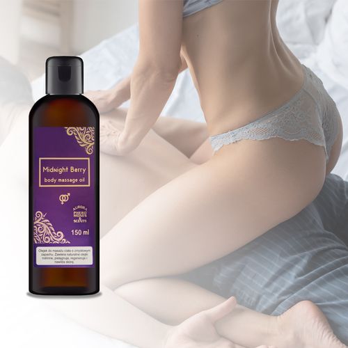 nawilżający olejek do masażu całego ciała. zmysłowy zapach winogronowo- na Arena.pl