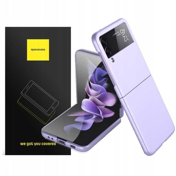 Spacecase Flip Case Galaxy Z Flip 3 Fioletowy zdjęcie 1