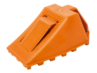 Klin blokada pod koła 9cm pomarańczowy