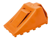 Klin blokada pod koła 9cm pomarańczowy