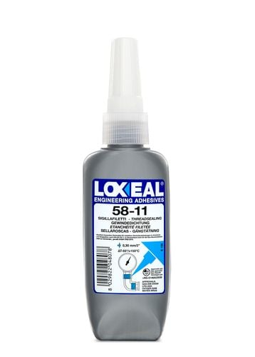 KLEJ DO POŁĄCZEŃ GWINTOWYCH USZCZELNIACZ LOXEAL 58-11 WYSOKA LEPKOŚĆ 50 ml na Arena.pl