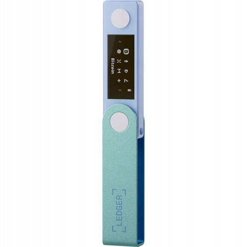 Portfel do kryptowalut Ledger Nano X kompatybilny z Windows/Mac/iOS/Android na Arena.pl