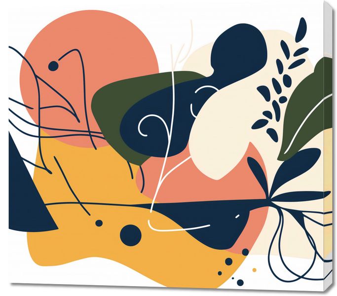 Obraz 100x90cm Dynamika Wizji zdjęcie 1