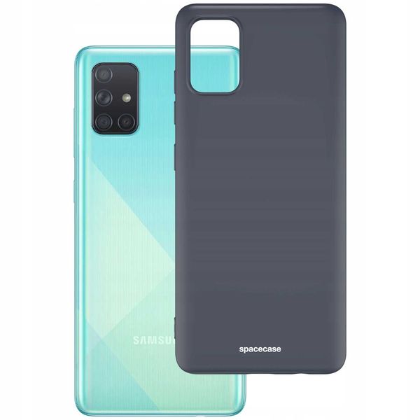 Spacecase Silicone Case Galaxy A51 Black zdjęcie 2