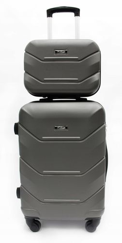 LEKKA WALIZKA PODRÓŻNA KABINOWA 4 KÓŁKA POJEMNA + KUFEREK WALIZKA POKŁADOWA na Arena.pl