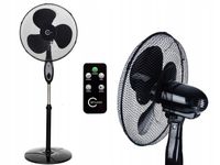 DUŻY WENTYLATOR PODŁOGOWY WIATRAK OBROTOWY PILOT