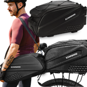 SAKWA TORBA ROWEROWA NA BAGAŻNIK WODOODPORNA RAMIĘ KUFER DUŻA POJEMNA 10L