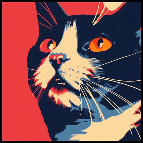 Plakat 100x100cm Szok na Arena.pl