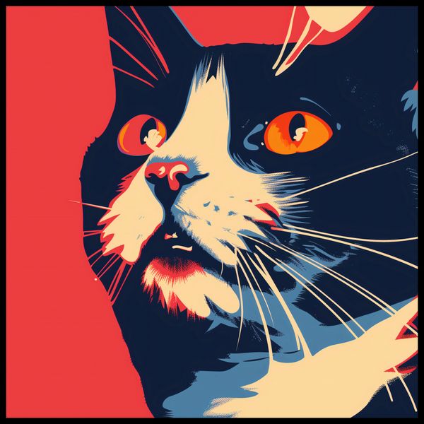 Plakat 100x100cm Szok zdjęcie 2