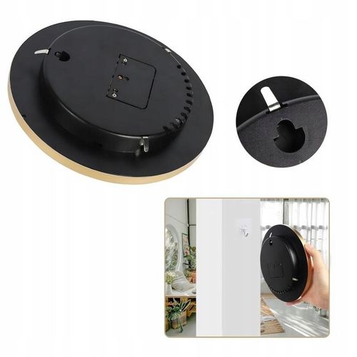 130mm okrągła Barometr ścienny Termometr Higrometr wilgotność Stacja na Arena.pl