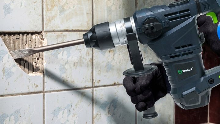 Młotowiertarka Wuber SDS Plus 2600 W zdjęcie 6