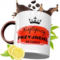 Kubek Bordowy Dla Przyjaciela Na Urodziny Prezent Z Nadrukiem Ze Zdjęciem