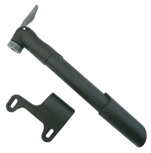 Pompka do roweru ręczna 25 x 230mm plastik zdjęcie 1