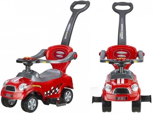 JEŹDZIK AUTO DLA MALUCHA PCHACZ COUPE CZERWONY na Arena.pl