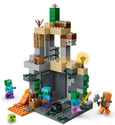 21587 - LEGO Minecraft - Loch zombie na Arena.pl