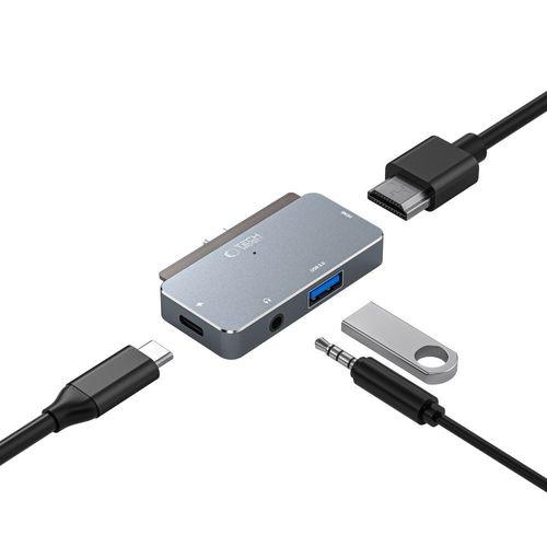 TECH-PROTECT V6-HUB ADAPTER 4IN1 GREY na Arena.pl