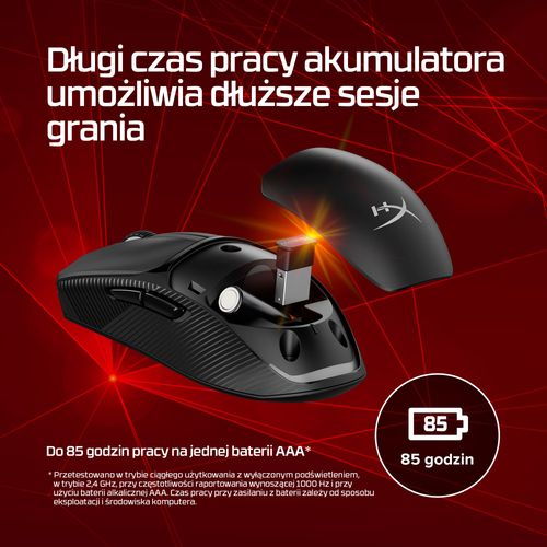 Myszka HyperX Pulsefire Fuse Wireless na Arena.pl