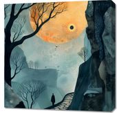 Obraz 70x70cm Tajemnica Drogi bez Celu