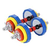 Sztangielki i sztanga 2w1 w walizce STC20 HMS 2x10 kg