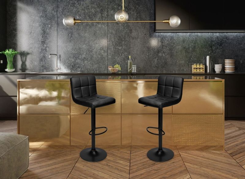 Hoker barowy Arako Black czarny zdjęcie 2