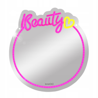 Lusterko kosmetyczne z neonowym podświetleniem LED GIOperfect Vibes Beauty