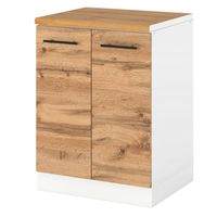 SZAFKA KUCHENNA DOLNA STOJĄCA DĄB WOTAN 60CM MEBLE KUCHENNE DO KUCHNI