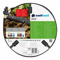 CELLFAST WĄŻ NAWADNIAJĄCY DRIP 1/2'' 22,5M POCĄCY