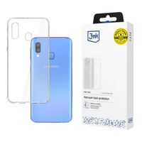 Silikonowe etui na Samsung Galaxy A40 - 3mk Clear Case