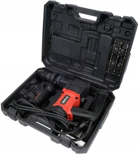 YATO MŁOT UDAROWY MŁOTOWIERTARKA SDS PLUS 1100W 4,5J 3 FUNKCJE + DŁUTA na Arena.pl