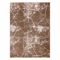 RUG/LU/TREX/MARBLE/BEIGE+BROWN/140x190