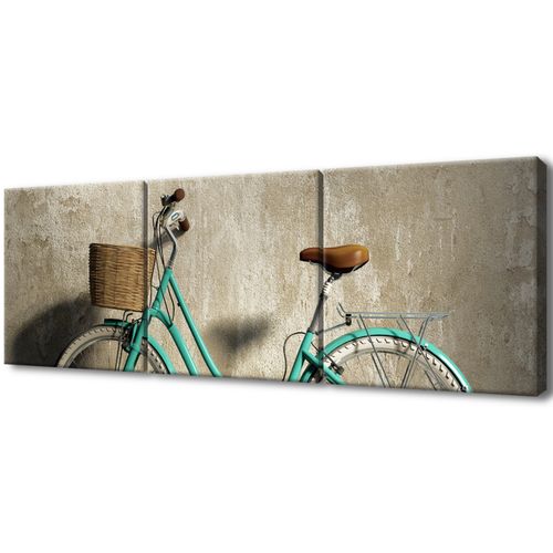 Obraz Tryptyk 90X30 Rower Retro Rower Oldtimer Ro na Arena.pl